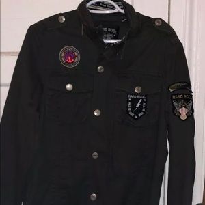 Hard Rock Cafe Military Jacket